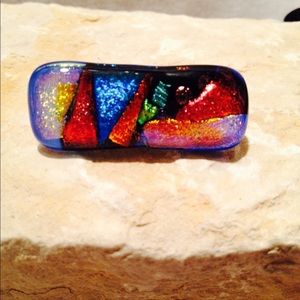Killer Designs Art Glass Tie Pin - One of a Kind